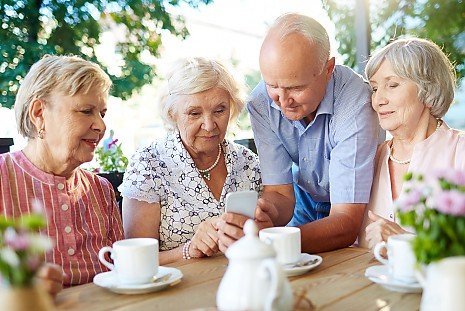 Foto Gemeinschaftsterrasse